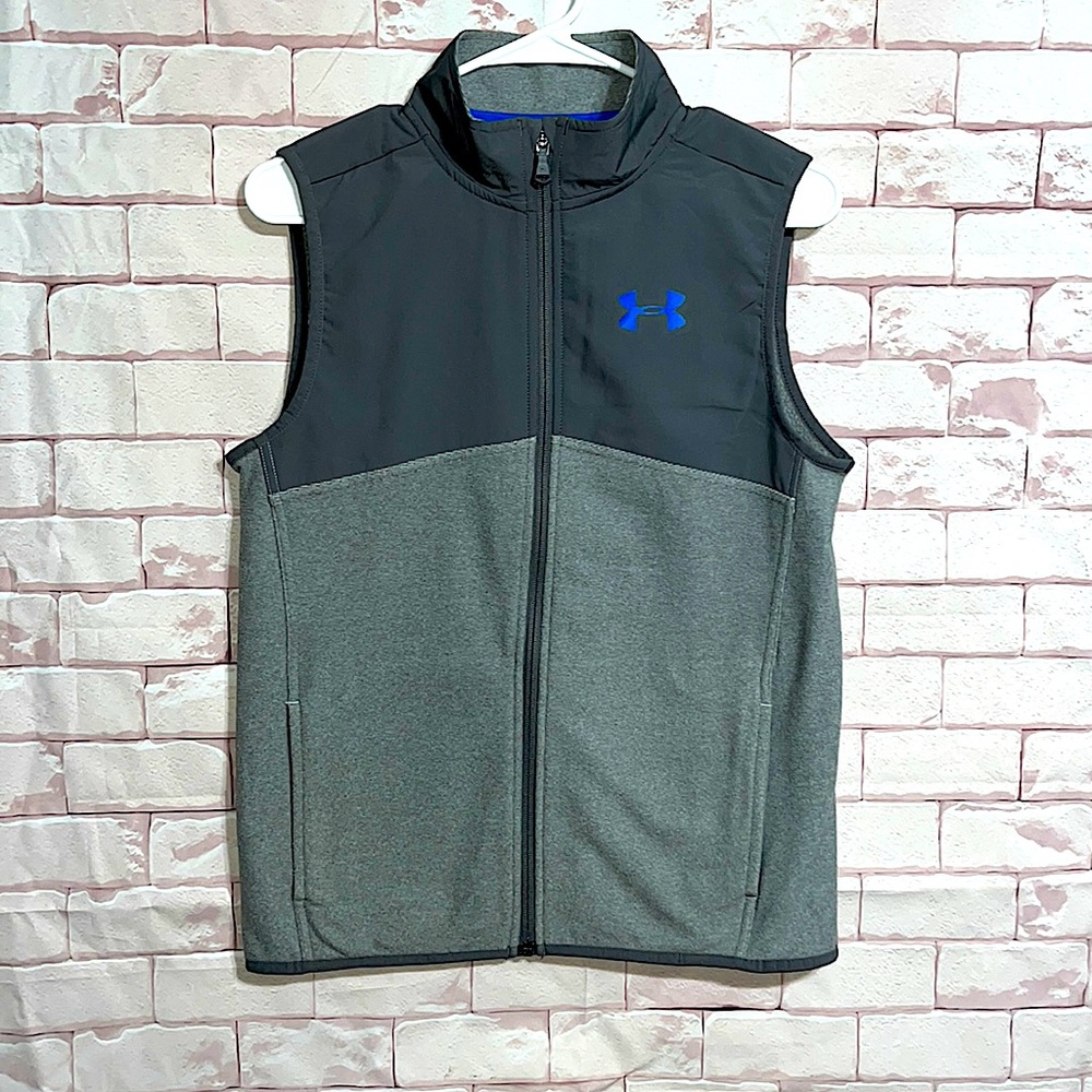 Under Armour Jackets & Coats | Youth Under Armour Vest | Color: Gray | Size: LG